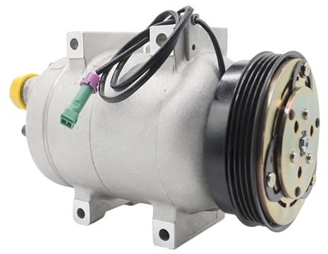 Compresor de aire acondicionado compatible con VW Passat 94-00 Audi A4 A6 Quattro 97-05 1.8L 1.9L 2.7L 2.8L 3.0L 8D0260811A 10350110 8D0260805D 8D0260805M