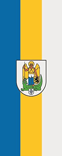 U24 Fahne Flagge Jena im Hochformat Premiumqualität 80 x 200 cm