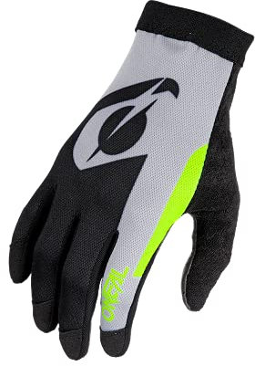 O'NEAL | Fahrrad- & Motocross-Handschuhe | MX MTB DH FR Downhill Freeride | Unser leichtester & bequemster Handschuh, Nanofront-Handpartie | AMX Glove | Erwachsene | Schwarz Neon-Gelb | Größe L