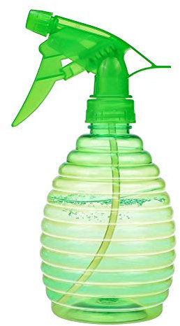 Sytaun Transparent Clear Empty Plant Growth Watering Hairdressing Hair Salon Trigger Spray Bottle Green