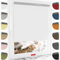 Schuette® Verdunkelungsrollo ohne Bohren/mit Bohren 2in1 ● Thermo Rollo Kollektion: Snowflake (Weiß) ● 40 x 130 cm (Breite x Höhe) ● Suprafix Klemmrollo = Klemmfix 2.0 ● 60s Montage mit Video