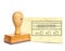 Stempel Zahnschema Z01 - Holzstempel 60 x 30 mm