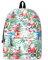 FORRICA Sac à Dos Femme Joli Cartable Filles College Sacs D'école Scolaire pour Ado Enfant Sac a Dos pour Ordinateur Portable Loisir Sac de Voyage Flamant B