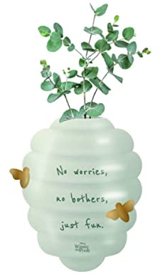 Half Moon Bay Wall Vase Shaped - Disney Winnie the Pooh (Beehive),14.5 (h) x 11 (w) x 11.8 (d) cm