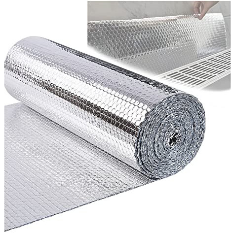 Radiator Reflectors, Radiator Reflector Panels, 3mm Thick Radiator Reflector Foil, for Saves Energy & Money - Reduces Heat Loss (0.5 * 5m)