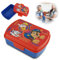 Paw Patrol Lunchbox aus Kunststoff für Kinder, BPA-frei, süße Sandwichbox, Lebensmittelbehälter, auslaufsicher, tragbare Lunchbox für Kinder, Teenager, Jungen, Mädchen, für Büro, Schule, Camping,