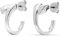 JETTE Damen-Creolen 925er Silber One Size, Silber 32025948