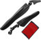 VIVIIHOO Fahrrad Schutzblech Set, Universal Schutzbleche Mountainbike, Einstellbar Vorne Hinten Mudguard Schutz für 24-29 Zoll MTB Rennrad, Schnelle Montage
