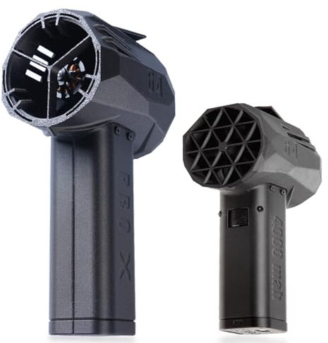 Jiawu Aeratore per Mini Asciugatrice per Auto, Potente Ventilatore Turbo per Asciugatrice con Spinta 1500 220 mph per Auto, Soffiatore Elettrico per Foglie Senza Fili 16000 mAh