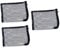 DRESSOOS 27x30cm Nylon Filter Media Bag for Aquarium Mesh Skimmer Basket Drawstring