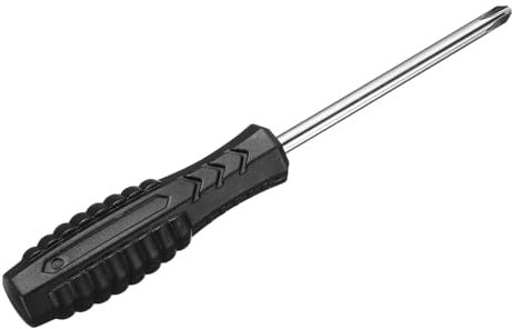 sourcing map Mini Phillips Screwdriver 5.0mm 142mm Length Micro Precision Cross Head Screwdrivers with Non-Slip Handle for Watch Eyeglasses Cellphone Electronics Small Appliances Repair