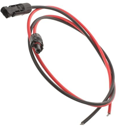 PLAFOPE Solar Panel Verlängerungskabel 1 Meter Adapterdraht Für Solarpanel Kabel Für RV Solaranlagen