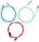 KONTONTY Type- Charging Cable 3-pack Light-up Usb Charger for Phone Decorative Charging Cord Tpe Material