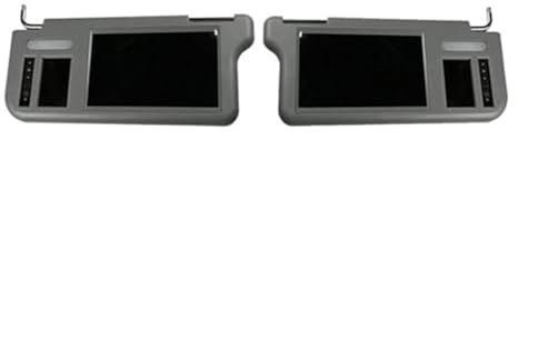 MEXWLOP 7 Inch Car Sunvisor Interior Rear View Mirror Screen Lcd Monitor DVD VCD GPS TV Player Rear Camera Sun Visor Car Sun Visor
