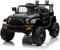 Bonnlo 12V Ride on Car, Electric Cars for Kids, Off-Road with Remote Control, LED Lights, Music, 3 Speed Modes for 3-6 Years Old (Black)