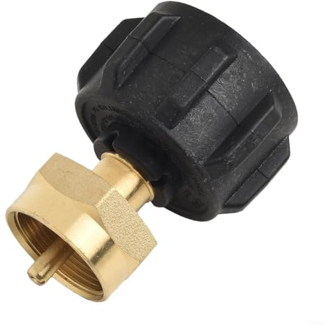 Adapter zum Nachfüllen von 0,5 kg Propangaszylindern, geeignet für Grills und Outdoor-Kochausgänge