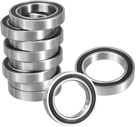 ​​Flewdart 10 Stück 6805 2RS Kugellager 25x37x7mm, 6805-2RS 6805RS abgedichtet aus Kohlenstoffstahl für Maschinen und Werkzeuge (6805-2RS 10pcs)