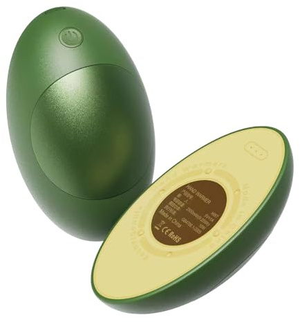 Handwärmer, magnetischer Heater, 3,94 x 2,4 x 1,18 Zoll Avocado Design