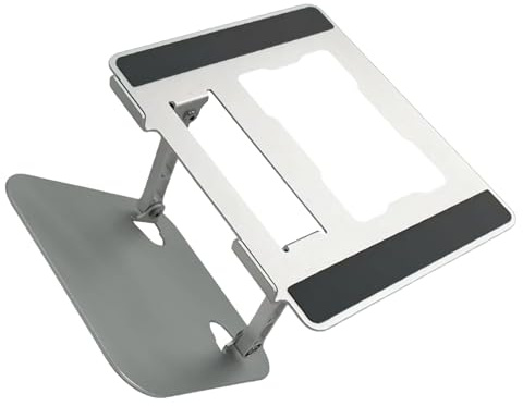 Geavonyg De Tablette Pliable pour Ordinateur Portable Dissipation Thermique Hauteur Réglable pour Ordinateur Portable 10-17 Pouces Tablette PC