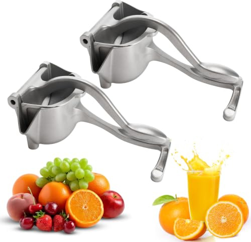 Exprimidor de 360 ml,Exprimidor limon,Exprimidor manual,Exprimidor de fruta | Exprimidor de Metal de Acero Inoxidable 304, Exprimidor de Limón,Exprimidor de Cítricos, Exprimidor Manual