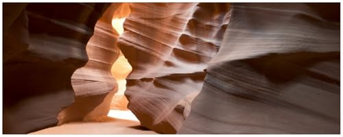 Wallario Küchenrückwand selbstklebend 115 x 50 cm, Motiv: Antelope Canyon Arizona USA | Spritzschutz abwischbar & pflegeleicht