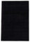 carpetfine Viskoseteppich AVA Schwarz 80x150 cm | Moderner Teppich für Wohn- und Schlafzimmer