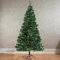 ASAB Christmas Tree Premium Artificial Hinged Realistic Natural Branches Xmas Tree with Metal Stand PVC Easy Assembly Home Office Indoor and Outdoor 4ft 5ft 6ft 7ft Green White (Green 7FT)
