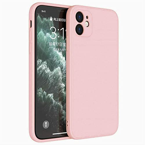 Mixroom - Cover Custodia Case per iPhone 12 Mini Protezione Copre Fotocamera in Silicone TPU Opaco con Bordi Piatti Colore Rosa