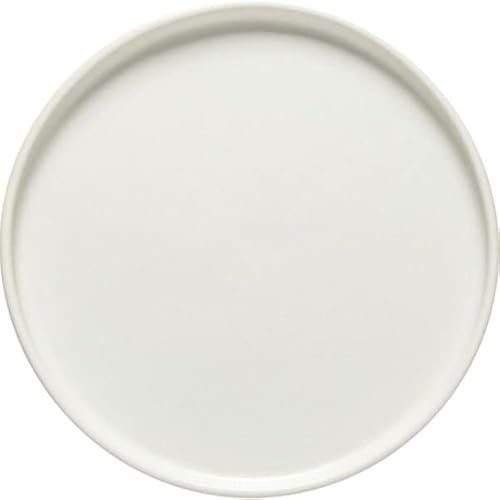 Grestel - Produtos Ceramicos, S.A. Costa Nova Redonda - Platos planos, 210 mm, 6 unidades, color blanco