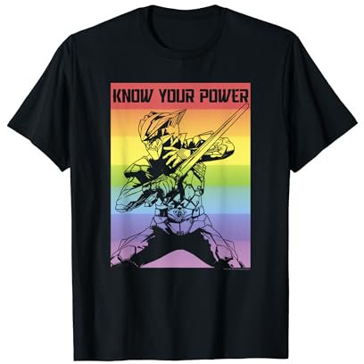 Power Rangers Know Your Power Rainbow Pride Poster T-Shirt