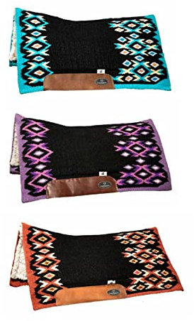 Western Imports CSF Westernpad Black Edition, Schafwolle, 79 cm lang (Melon)