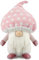 Gehydy Wichtel Pilze Handgemachte Sommer Zwerg GNOME Plüsch Deko Haus Ornamente Geschenk Urlaub Figuren Puppe Dekorationen - Rosa
