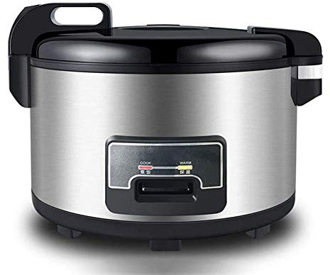 LEELLY Cuociriso Elettrico 10-18L Cuociriso di Grande capacità, Cuociriso, Pentola Interna Antiaderente, Cottura Automatica, Pulizia Facile, Tenere in Caldo