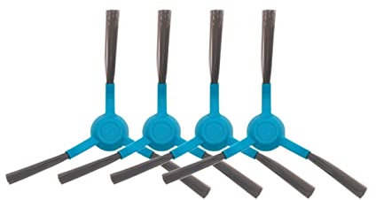 DREOX Compatible con Cecotec Conga 4090 4490 4690 5090 5490 6090 Robot Aspirador Repuestos Cepillo Lateral Principal Filtro Hepa Mop Rag (Color : 4 Side Brush)