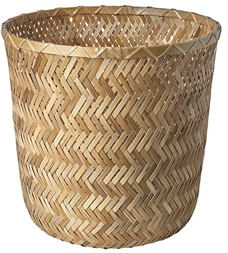 Ikea KLYNNON Blumentopf 24 cm handgefertigt Bambus