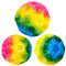 3 x Rainbow Moon Ball, 7 cm Bounce Ball, Small Water Ball, Bath Beach Toy, for Throwing, Water Games on Trampoline, Lava Ball, Curveball, Rubber Ball, Bouncing Ball, Bam Ball, Flash Ball