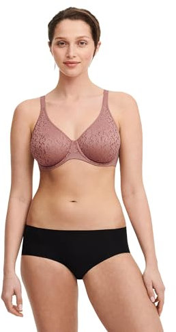 Chantelle Norah geformter BH für Damen, Schwarz, Größe 85I, 80E