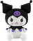 Kuromi Plüsch Kuscheltier, 25cm Cartoon Plüschpuppe, Flauschiges Plüschtier, Weiches Stofftier Für Kinder, Geburtstagsgeschenke Dekoration