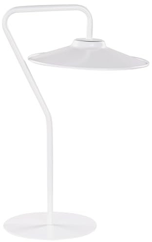 Beliani Lampe de Table LED Moderne 41 cm Blanche Galetti