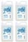 Liquipak Rinse Aid - Automatic Dishwasher & Glasswasher Rinse Aid, Spot Streak And Smear Preventer, For Dishes, Glassware, Cutlery 4x5L