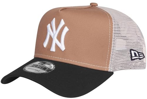 New Era 9Forty Snapback Trucker Cap - New York Yankees Khaki