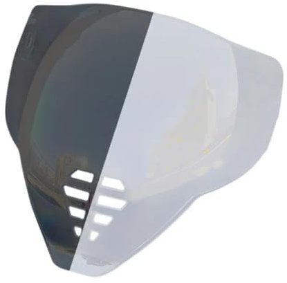 EVURU Helmlinsen-Visier-Ersatz Für Ic&o&n Ai&rf&li7te ic06 Helmvisier Automatisch chromatische Aberrationslinse Motorradhelm Photochrome Visierbrille