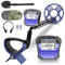 Metal Detector Kit Professionale Metal Detector Per Adulti Impermeabile Rilevatore D'Oro Professionale Con Elevata Precisione, Display LCD, 5 Modalità, Chip DSP Avanzato