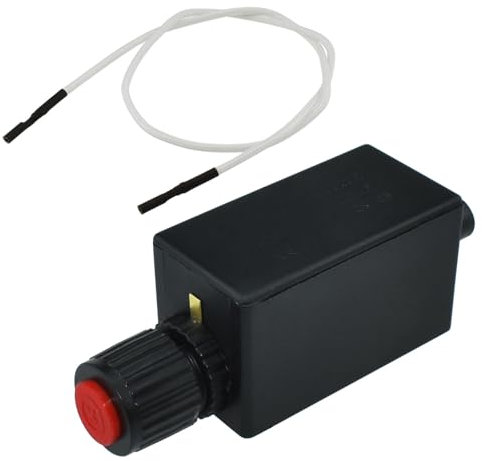 Aifeier ET Elektronischer Druckknopf-Zündsatz, Terrassenheizstrahler Ersatzteile mit 20 Zoll Zünddraht für Uni-Flame Terrassenheizungen, Gaskamine und andere DIY-Gasgeräte (1 Pack)