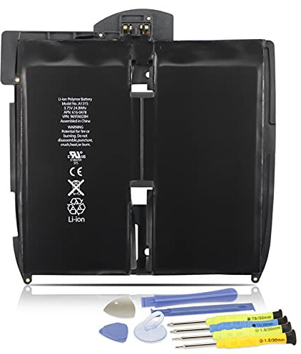A1315 Tablet Batería para iPad 1 1st Gen A1219 A1337 EMC 2311 2328 iPad1,1 16GB 32GB 64GB Model MB292LL/A MB292B/A MB292E/A MB292FD/A MB293LL/A MB293FD/A MB293B/A MB294LL/A MC349LL/A MC497LL/A