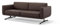 sofanella Leder 3-Sitzer Sofa MARETO - Hochwertige Dreisitzer Couch italienisches Design - Designer Ledersofa ohne Funktion - Braun S: 156 Breite x 78 Tiefe