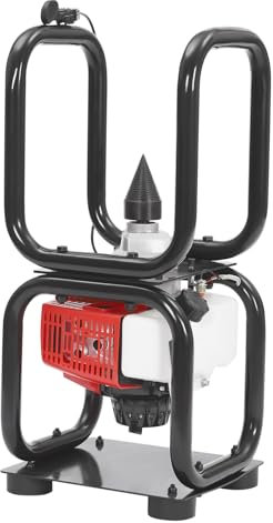 TimberPro Petrol Wood Splitter with 64CC 2-Stroke Engine for Home & Garden Use - Splits 9.4in Logs, 2.5H Runtime, 60dB Quiet and Easy Start