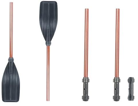 Vibhgtf Abnehmbares Kajak Paddel – Robuste Boots Ruder, Aluminium Schaft