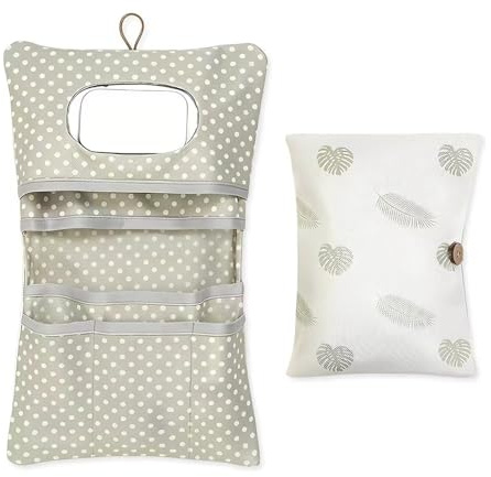 HMCEY Porta Pannolini e Salviette da Borsa,Borsa Pannolini Lavabili,Organizer Neonato da Viaggio,Nappy Bag Diaper,Organizzatore Pannolino Portatile,Astuccio per Cura Del Bambino per Mamma in Viaggio