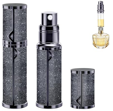 EYECURL Parfümzerstäuber für Unterwegs Nachfüllbar, Parfüm Abfüller 5ml